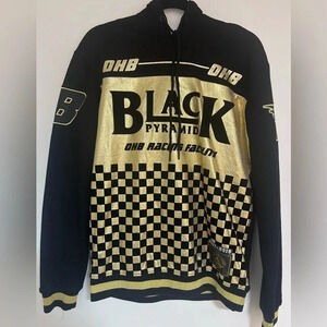Black Pyramid Racing Unisex Hooded Sweatshirt NWOT Size Small